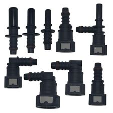 Quick Release Fuel Line Hose Connector Universal 7.89 9.89 11.80 Angled Tee