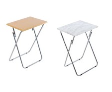 Folding Snack Table Wooden TV