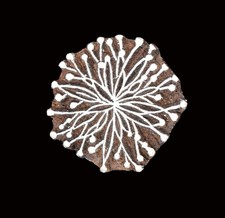Indian Wood Printing Block -