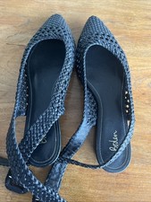 Boden Flat Sling back Woven