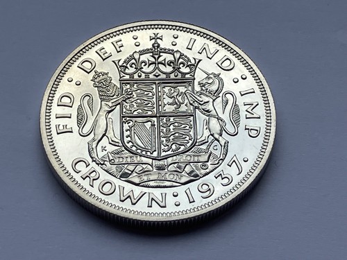 George silver proof crown - george,