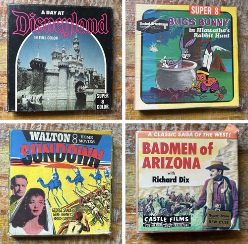 Vintage lot super films bugs - super, 8