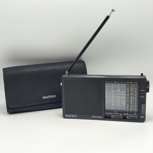 Matsui wr208s world band radio - wr208s,