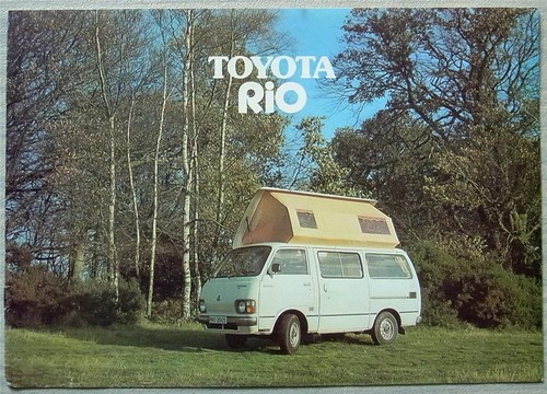 Toyota rio motor caravan - toyota, sales