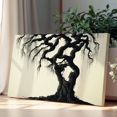 Japanese weeping willow tree - weeping,
