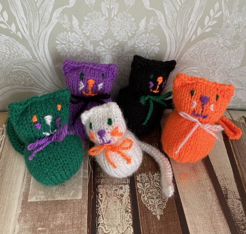 Hand knitted set five - knitted, of