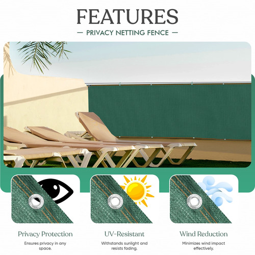 Garden privacy screen - privacy, netting