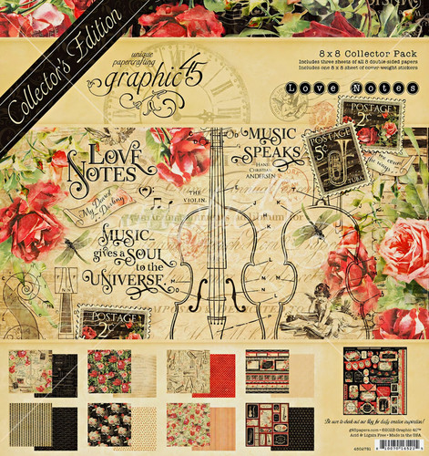 Graphic love notes x - 45,