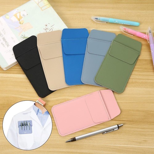 Leather pencil case - case, pocket
