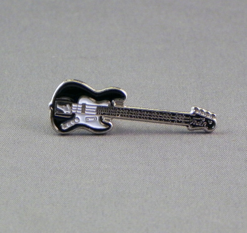 Black electric guitar enamel - electric,
