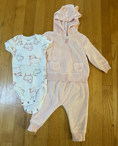 Carter girls 3pc - carter's, lamb