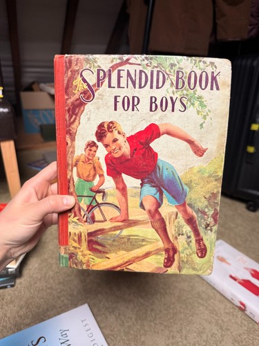 The splendid book for boys - book,