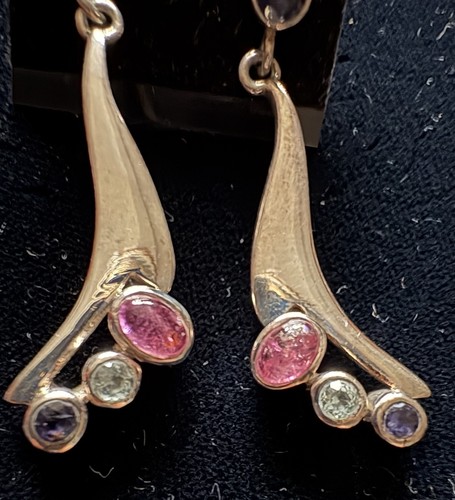 Multi stone sterling - sterling, silver