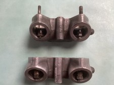 Two Triumph 3TA 5TA T100 etc Exhaust Rocker Boxes