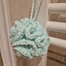 Handmade crochet bath shower - bath,