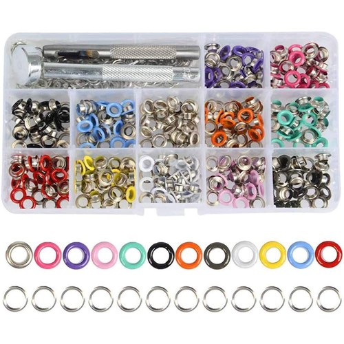 Gasea 600pcs metal eyelets - metal,