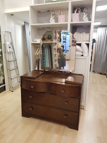 1940s vintage dressing table - dressing,
