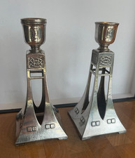 Art Nouveau Secession Pair of