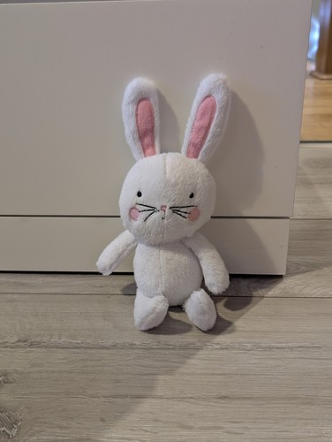White bunny rabbit soft toy - white,