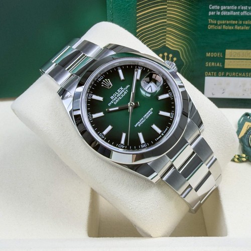 Rolex datejust green ombré - datejust,