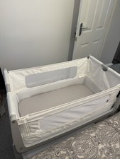 SnuzPod 4 Grey Baby Bedside