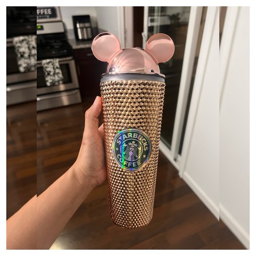 Starbucks rose gold tumbler - gold,