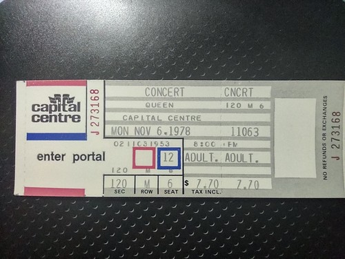 1978 queen full unused - queen!!,