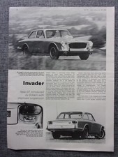 GILBERN INVADER orig 1969 UK