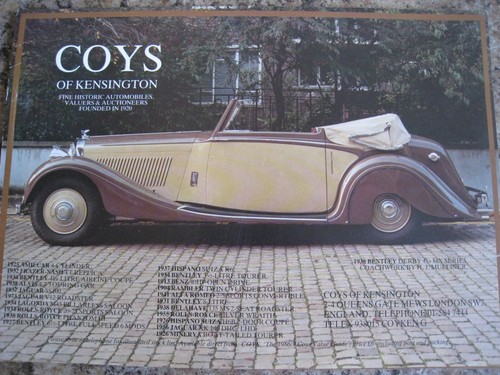 Coys kensington cars - kensington,