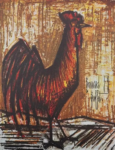 Bernard buffet the rooster - buffet:,