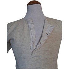 Mens Vintage Vest, Cream Wool
