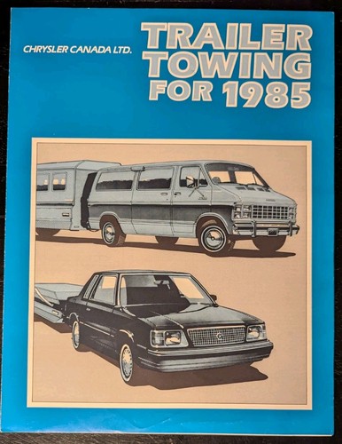 1985 chrysler trailer towing - chrysler,