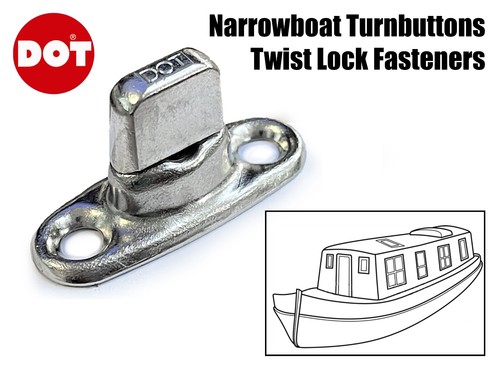 Dot 6mm narrowboat - 6mm, turnbuttons
