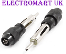 CAR RADIO AERIAL ANTENNA COAX MALE PLUG EASY FIT SCREW TERMINALS