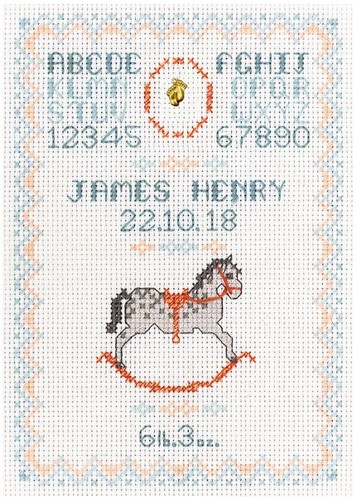 Birth sampler colours for - 2,