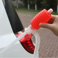 2x Manual Hand Siphon Syphon Liquid Transfer Pump Fish Tank Pipe Oil Water Sink