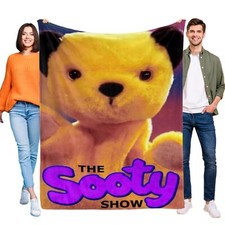 The Sooty Show Blanket Flannel