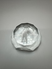 Paperweight Glass Golf Lover