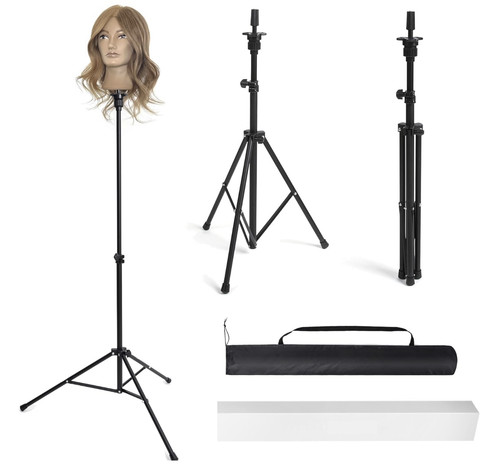 Wig stand mannequin - stand, head