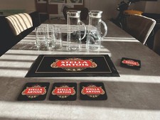 Stella Beer Bar Mat & Coasters Bundle
