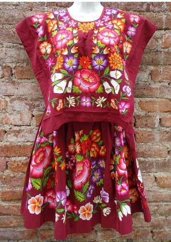 Tehuana huipil dress - tehuana,