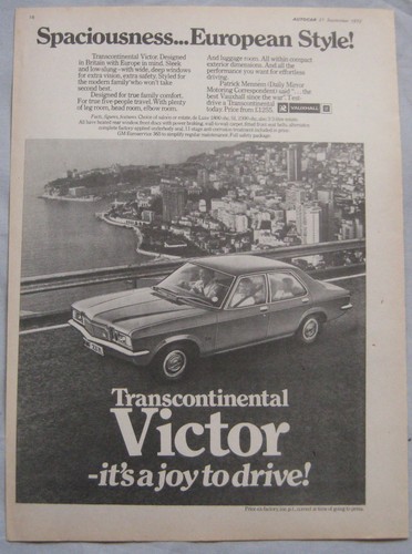 1972 vauxhall victor original - 1972,