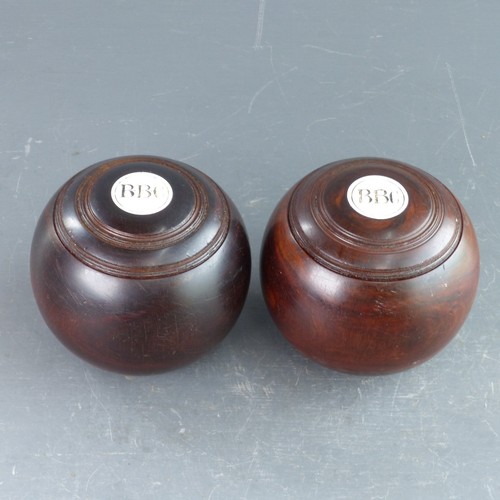 Vintage lignum vitae - vitae, bowls