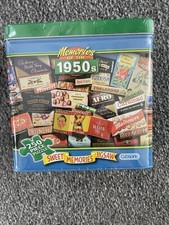 Memories of the 1950s Confectionery  Jigsaw 250 Gibsons Sweet Memories Puzzle