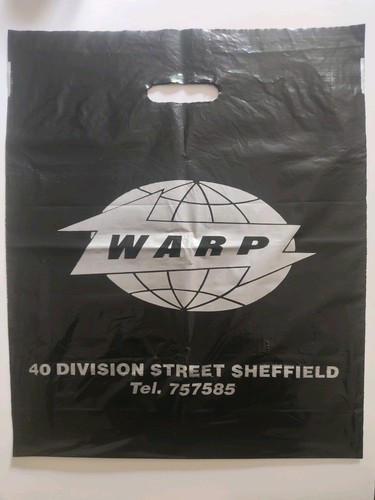 Warp records carrier bag - carrier,