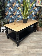 Large Solid Pine Coffee Table