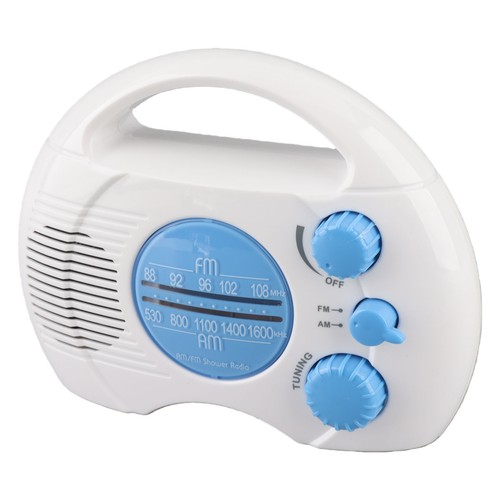 Waterproof shower radio - shower,
