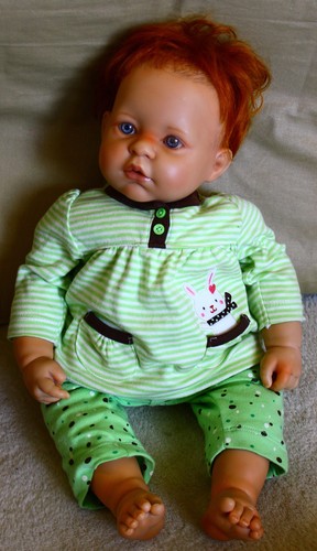 Berenguer lifelike baby - baby, doll