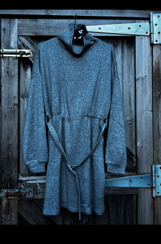 Very grey roll neck - grey,
