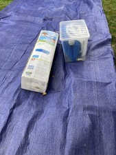 INTEX Metal Frame Blue Rectangular Swimming Pool 300 x 200 x 75 Centimeters